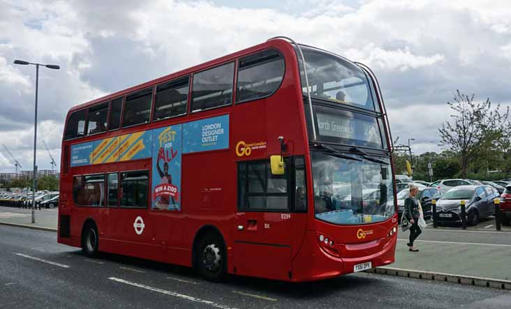 Go-Ahead London Alexander Dennis Enviro400 E239